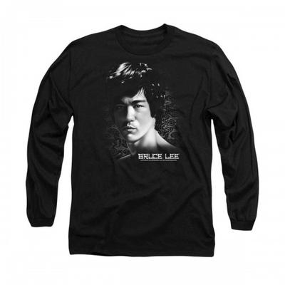 Bruce Lee Unisex Adult In Your Face Long-Sleeved T-Shirt