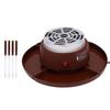 2 In 1 Electric Smores Maker And Fondue Pot Indoor Tabletop Marshmallow Roaster with 4 Roasting Forks 4 Detachable