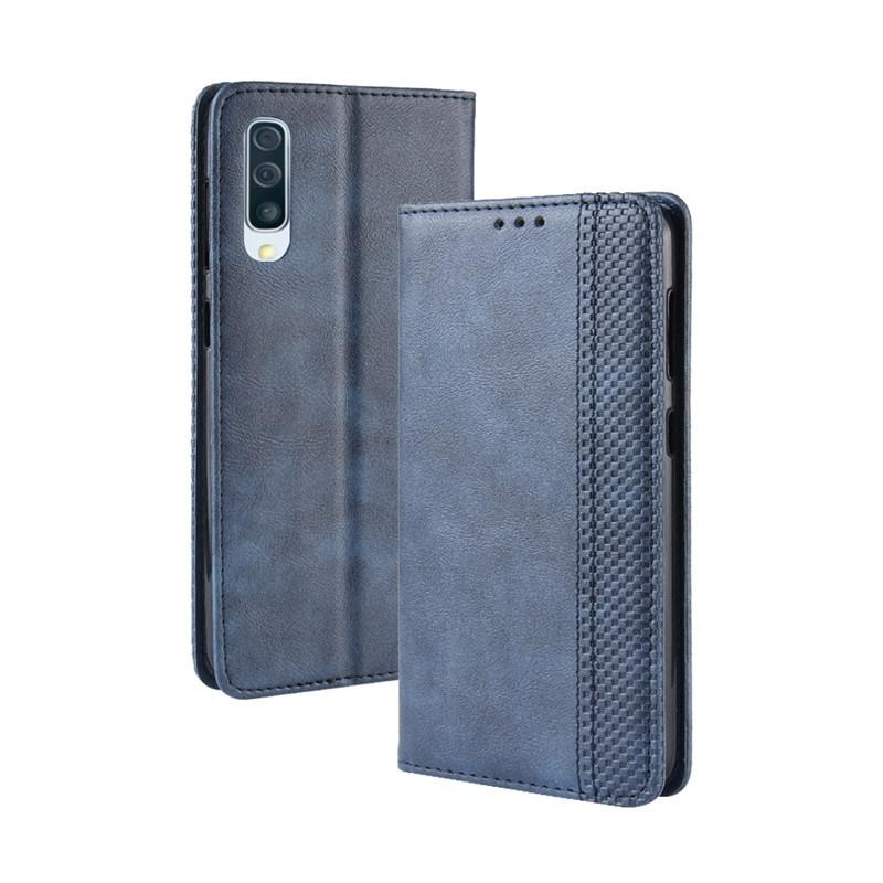 Suitable for Samsung A50s/A12/G398F Phone Case Leather Cover A30 Magnetic Flip Cover A10E Protective Case with Card Slot 42