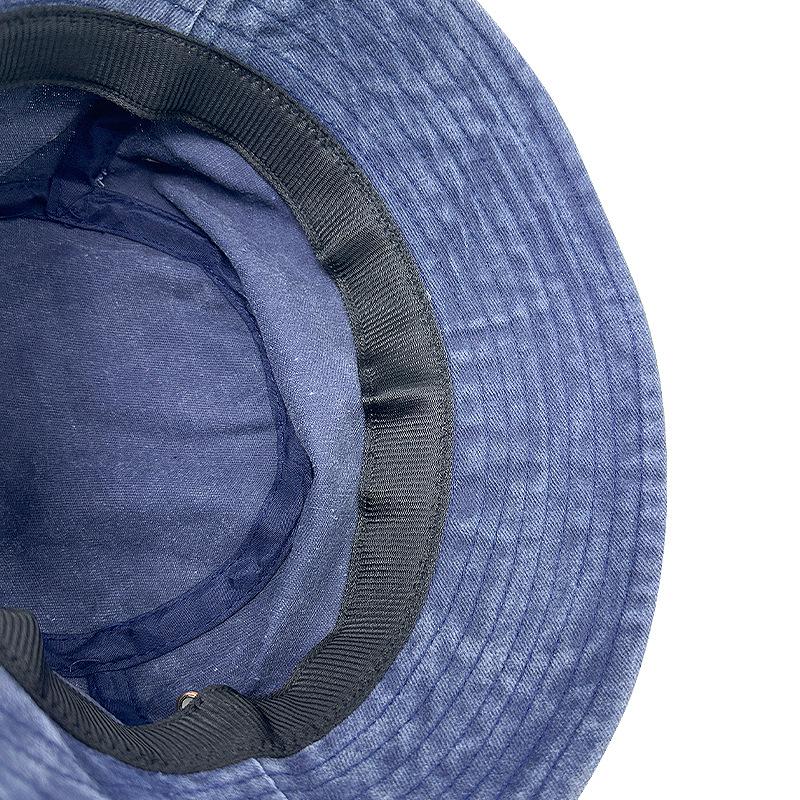 Old Washed Bucket Hat Retro Cowboy Hat Summer Sun Protection Cowboy Basin Hat Embroidery