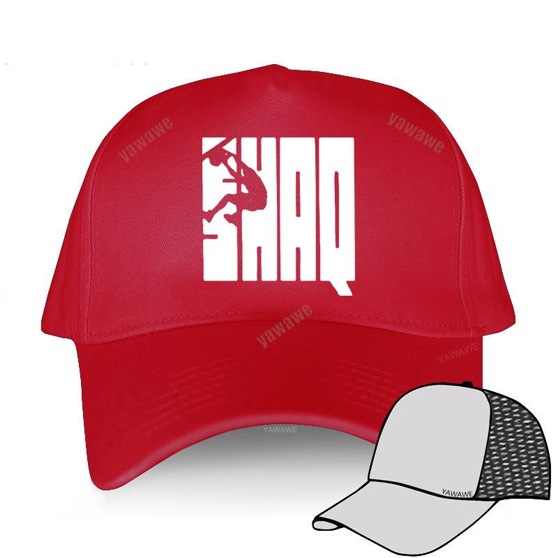 Pánske yawawe Novinka Funny Design šiltovky Shaq Attack Style Bavlna Unisex Ležérne Módna potlač golfový klobúk Nastaviteľná šiltovka