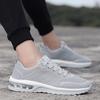 Large size men's flying woven air cushion shoes, Amazon couple spring casual sports shoes, student breathable running shoes