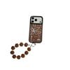 Premium Brown Velvet Angel Horse Case for iPhone 17, 16 Pro Max, 15, 14