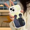 FUNNY DAN DA DAN Leather Phone Case For IPhone 16 16e 15 14 13 12 11 Pro Max Plus Mini Cover