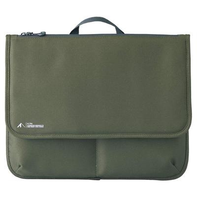 LIHIT LAB CORDURA Flache Tasche L, Olive, A7768-22