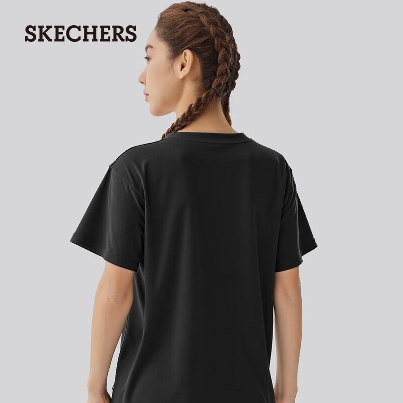 Skechers Women's Classic Summer Knit Short Sleeve T-Shirt