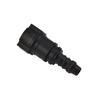 Straight 9.89mm ID8 Car Fuel Line Hose Pipe Coupler Quick Release Connector - UK