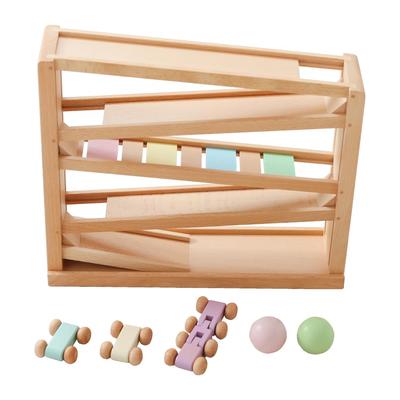 Holzspielzeug Daiwa Hängebrücke Mini Coaster Hang Spielzeug Holzspielzeug Jungen Mädchen Bewegliches Spielzeugauto Laufauto Coaster Holz Holzspielzeug Geschenk Geschenk