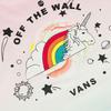 Vans T Shirts Women's Multicolor Crew Neck Moderate Straight Fit VN0A54LDUUZ