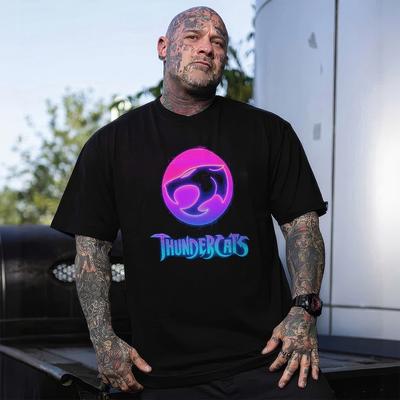 Vintage Retro T-Shirt Cartoons der 80er 90er Thundercats Erinnerungen