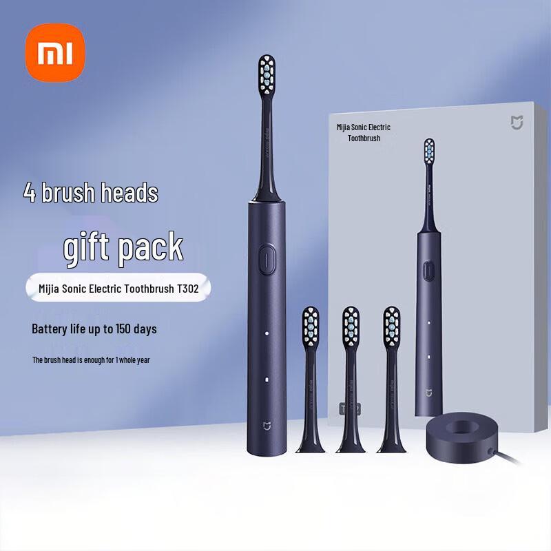 

Mijia Xiaomi T302 Sonic Electric Toothbrush with 4 Modes