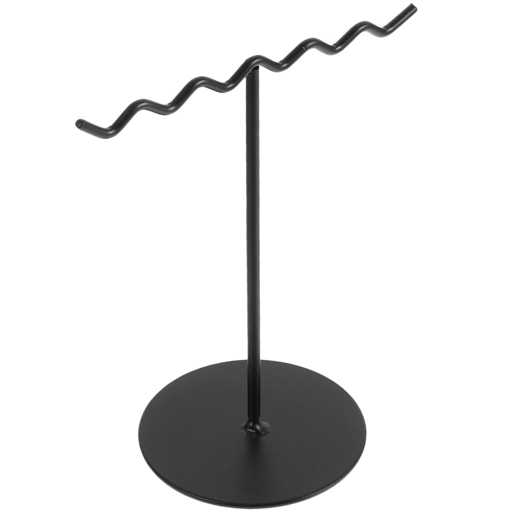 Earring Display Stand Necklace Holder Jewelry Organizer Tree Bracelet for Selling Wrought Iron Rack Miss Choker Necklaces Girls