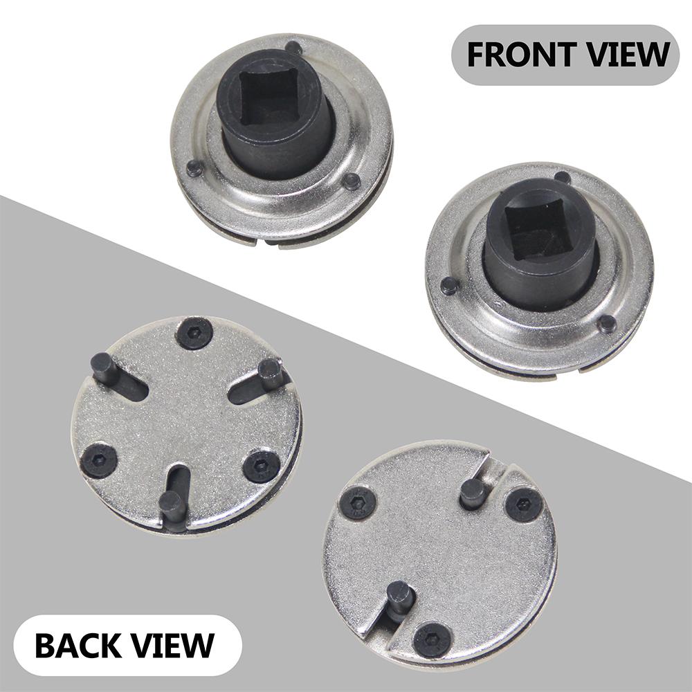 Universal 2&3 Pin Adjustable Auto Disc Brake Pad Caliper Piston Wind/Rewind Back Replacement Tool 3/8" Square Drive