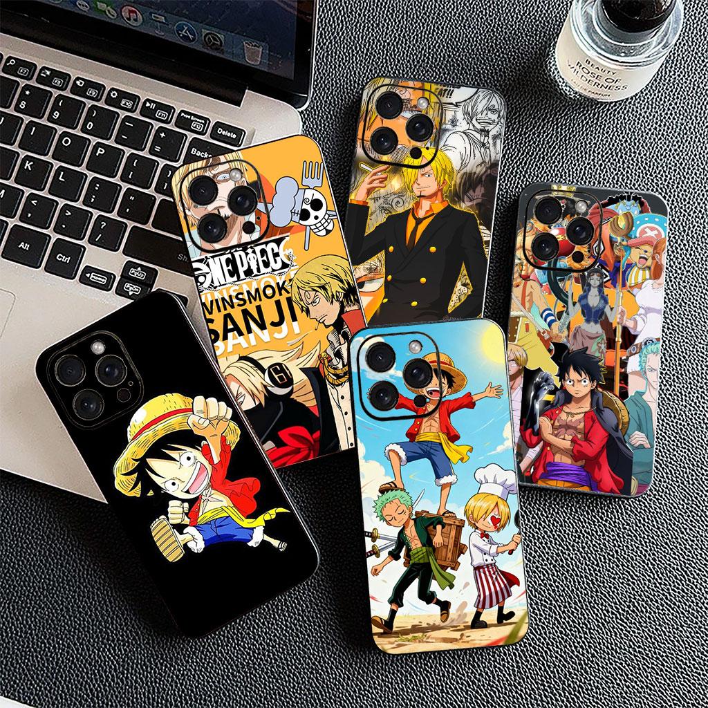 Roronoa Zoro Luffy One Pieces Sanji Cover for Samsung Galaxy S25 S24 S23 Fe Ultra Plus S7 Edge A05 A06 A16 A55 A15 A35 Case