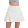 Women's Summer Two-Piece Sports Skort: Breathable, High-Waist Tennis Skirt with Anti-Exposure Yoga Shorts for Running and Training