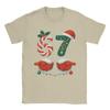 Men's Six Seven 67 Meme 6 7 Christmas Santa and Elf Hand T Shirt  Pure Cotton Clothes Short Sleeve O Neck Tee Shirt T-Shirts