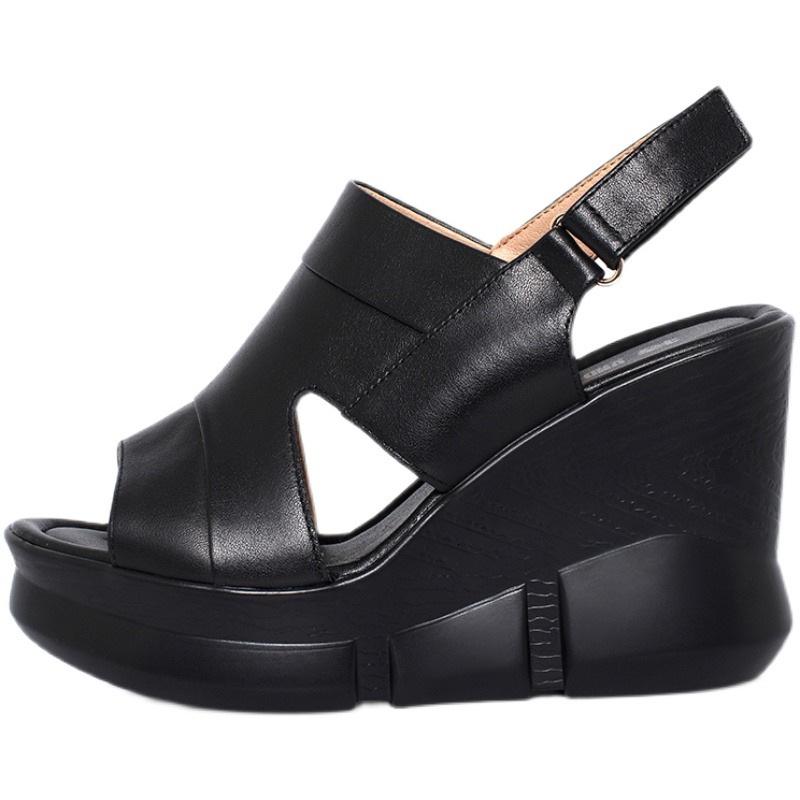 Women's Peep Toe Platform Sandals