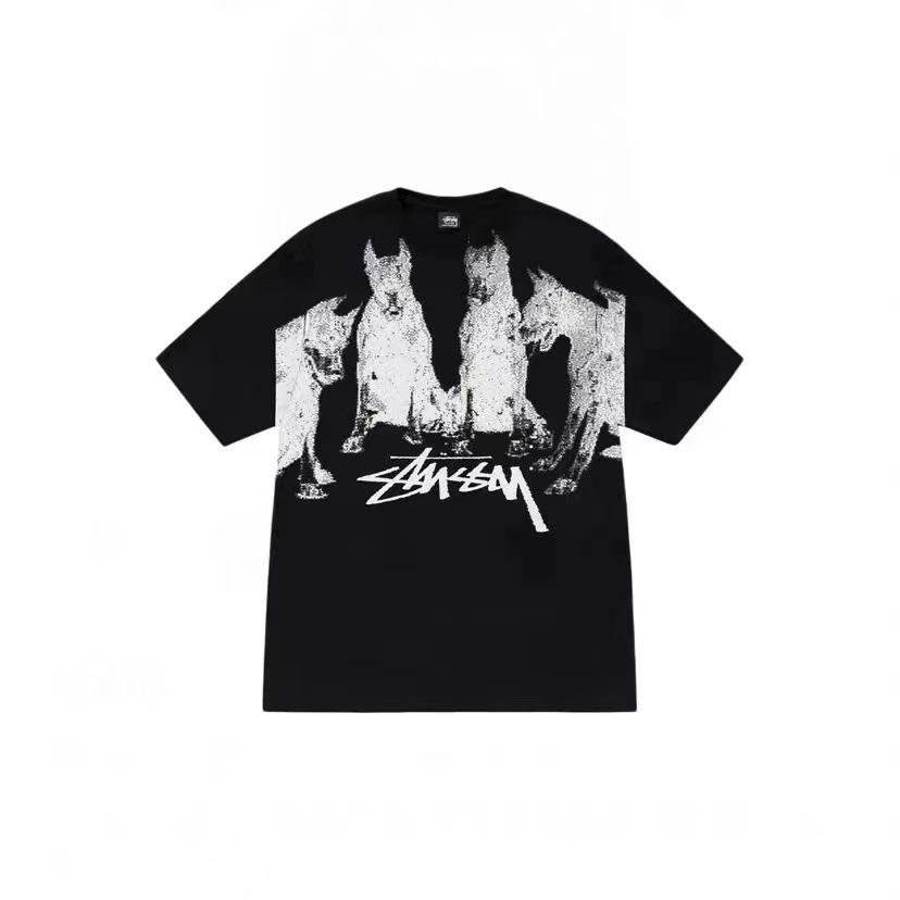 230g ciężki modny klasyczny podstawowy T-shirt z rękawem 24 letnia nowość wysokiej jakości ciężki luźny krótki rękaw z nadrukiem dla mężczyzn i kobiet