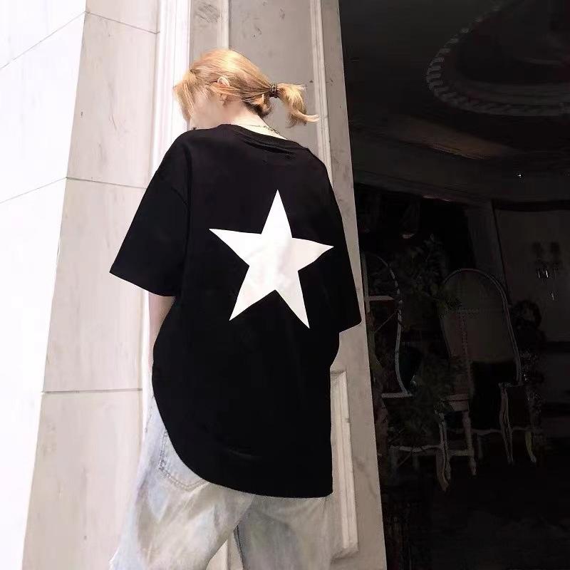 Loose Cotton Top Comfortable Simple Short Sleeve Fashion T-Shirts Women’s S