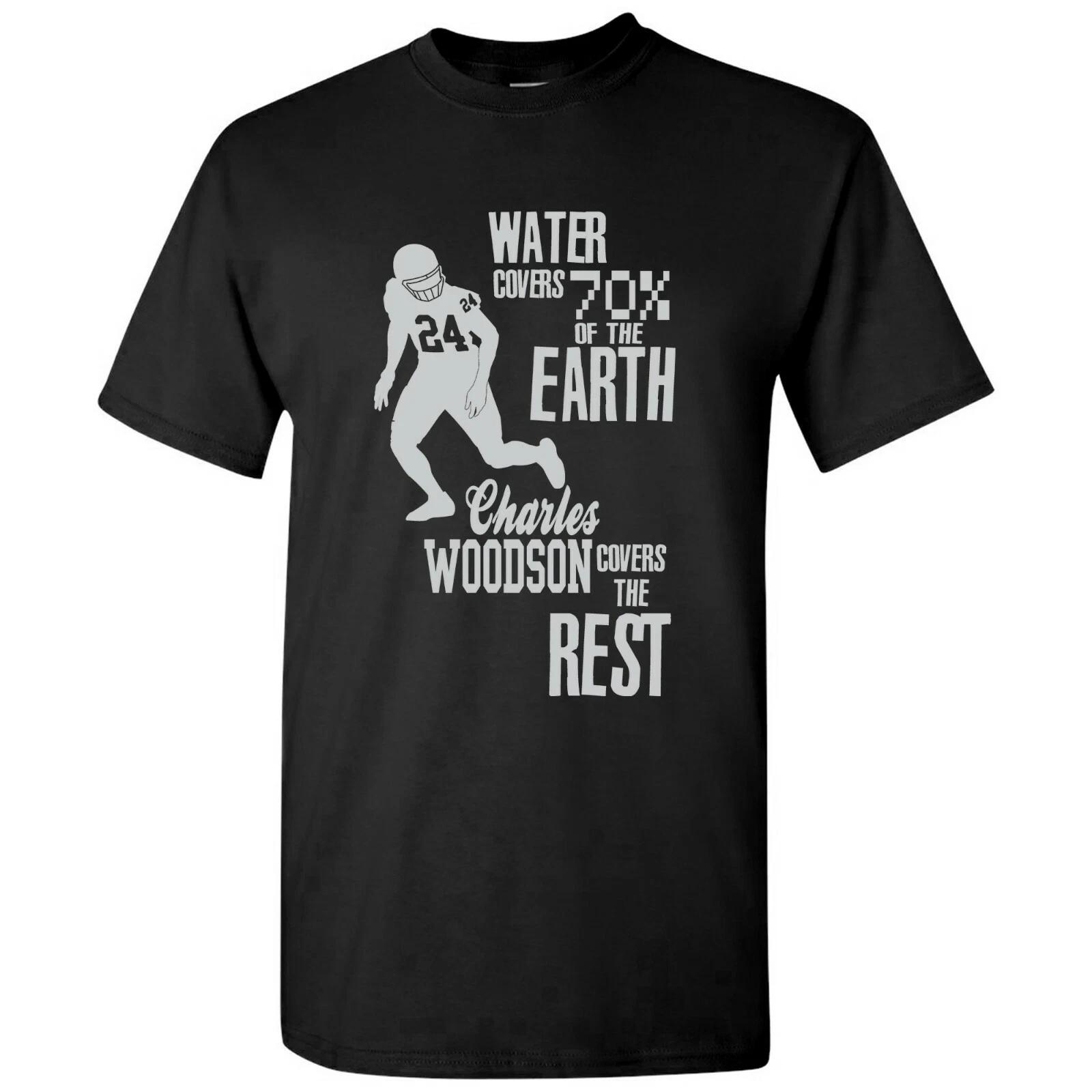 

Charles Woodson Fact No. 2 - Michigan Football Stadium T Shirt - Black L