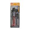 Multifunctional Ratchet Screwdriver Set with Phillips, Flathead, Hex, U-shaped, Y-shaped, and Torx Bits.