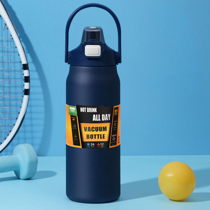 1500ml termoláhev z nerezové oceli přenosná termoska Velkokapacitní termoláhev na vodu skleněná termosky Venkovní vakuové baňky