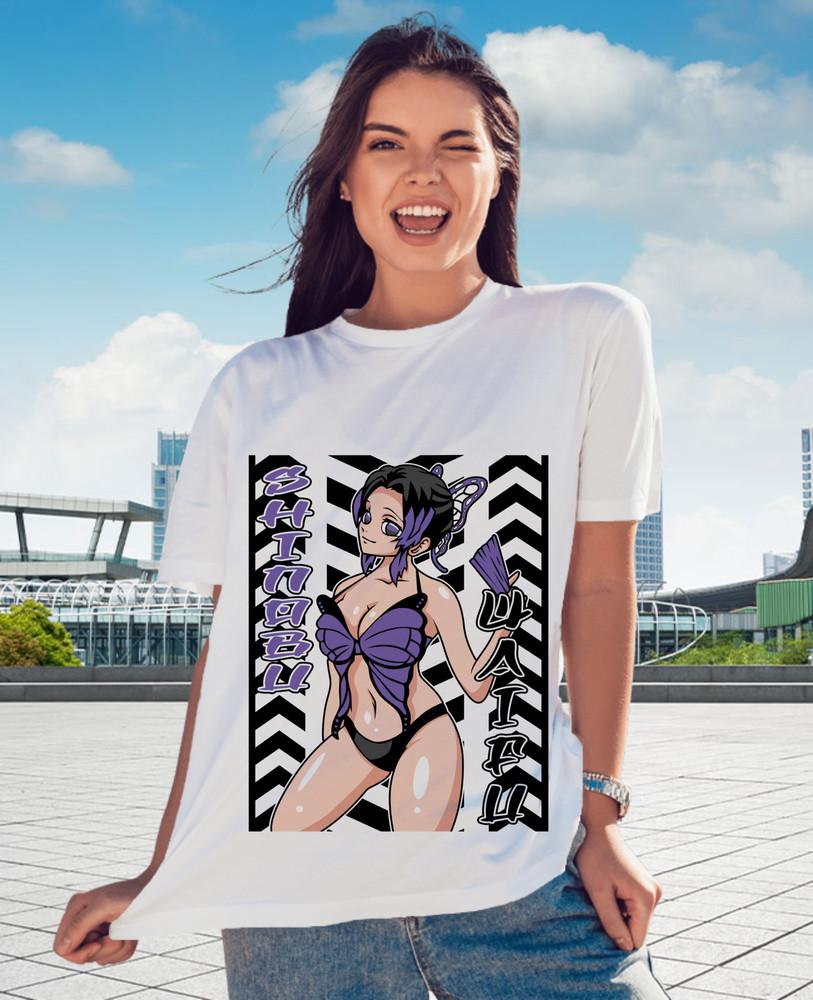 

T-Shirt Graphic Shirt Anime Manga Otaku T-Shirt Anime Manga Shirt waifu girl XL