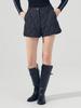 LORDLOAR Neo Diamond Quilted Shorts Black