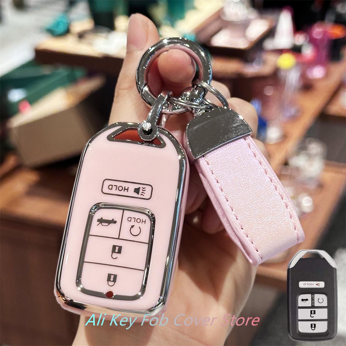 

для Toyota Key Fob Cover с брелоком для Honda Accord Civic Cr-V Hr-V Fit Odyssey Jed Crosstour Crider Аксессуары