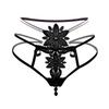 Thong Underwear Women Briefs Flower Embroidery G-String