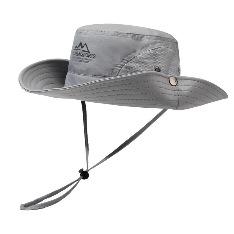 Sunscreen hat men's summer sun hat outdoor climbing sun new breathable bucket hat fishing hat women
