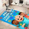 Jay Franco Cocomelon Printed Absorbent Washable Carpet, Non-Slip Bathroom Mats, Kitchen Rugs, Yoga Mat,Living Room Entrance, Camping Picnic Rugs