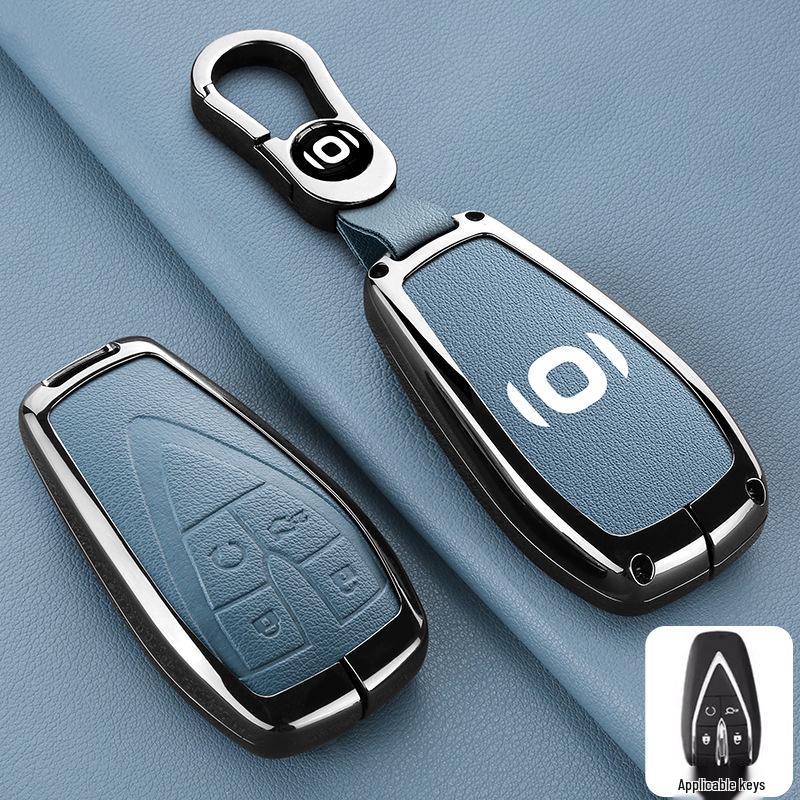 Kompatible Changan Qiyuan Q05/A07 Schlüsseltasche: Neues Modell Metallgehäusehalter