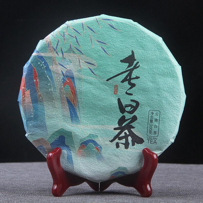 

200 г Чай из древнего дерева Старый белый чай Юньнань Иу Цветочно-фруктовый чайный пирог