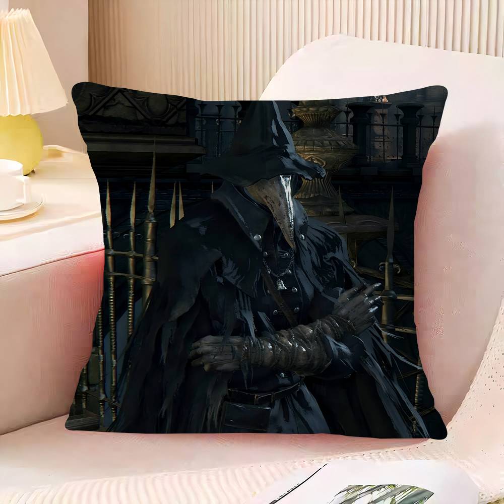 Anime Bloodborne Stitch Lucky Dragon Pillow Cover Sofa Cushion Cover Home Room Decoration Children Gift