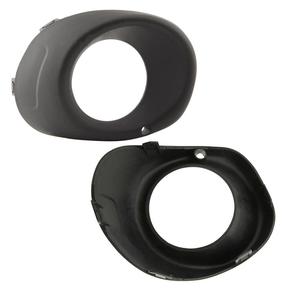 1 Pair Front Fog Light Lamp Cover Bezel For Mitsubishi Outlander 2013-2015