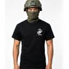 Maglietta da palestra da uomo USMC Corpo dei Marines, Top casual in cotone a maniche corte con scollo rotondo, Fitness militare