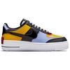 Nike Air Force 1 Shadow Dark Sulfur Women Sneakers Yellow Purple-Pulse Bright-Crimson DO6114-700