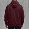 Men's Outdoor Hooded Sweatshirt with Multi Pockets, Long Sleeve Warm Casual Pullover