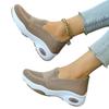 Women's Cushioned Soft Sole Sneakers, Breathable Casual Sport Shoes