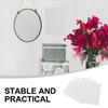 10 Sheets Vinyl Wall Repair Stickers Strong Adhesion Patches for Siding Cracks Holes Blemishes Ideal for Indoor Outdoor Surface