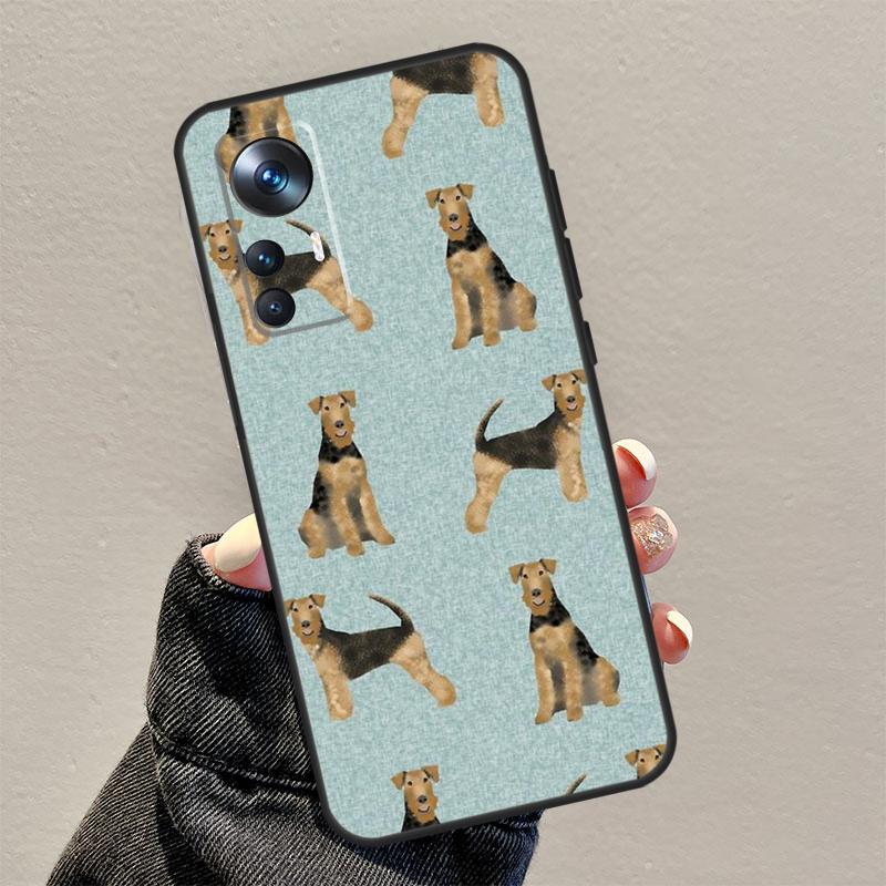 Airedale Terrier Dog Case For Xiaomi 14T 11T 12T 13T Pro 15 13 14 Ultra Cover For POCO F7 F5 F6 X3 X5 X6 X7 Pro