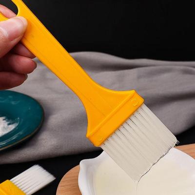 İnce Saplı Izgara Fırçası Plaka Yağ Fırçaları Pasta Barbekü Taşınabilir Mutfak Ev Küçük P U2S0