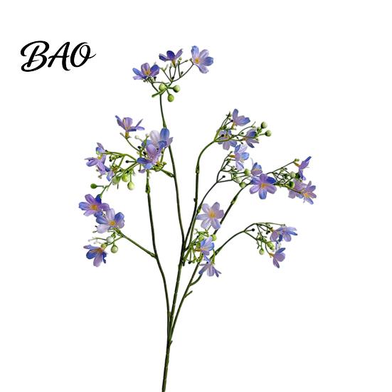 Spring Floral Decoration Artificial Flowers, with Flexible Stems Branch, Realistic Petals Long-Lasting Flowers Arrangement, for Home Wedding