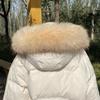 Raccoon Fur Collar Natural Fur Collar Winter Women Scarves Winter Female Gray Fur Collar Shawl Long Warm Genuine Fur Scarf