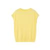Summer Light Oxygen Series Tencel + Acetate Waffle Feifei Sleeve Knitted Shirt Top Women's Slim Inner Thin
