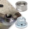 Ledaut M18X1.5 Bung And Plug Notched Style (2 Bungs/ 2 Plugs) Notched Style Fitting Bungs M18X1.5