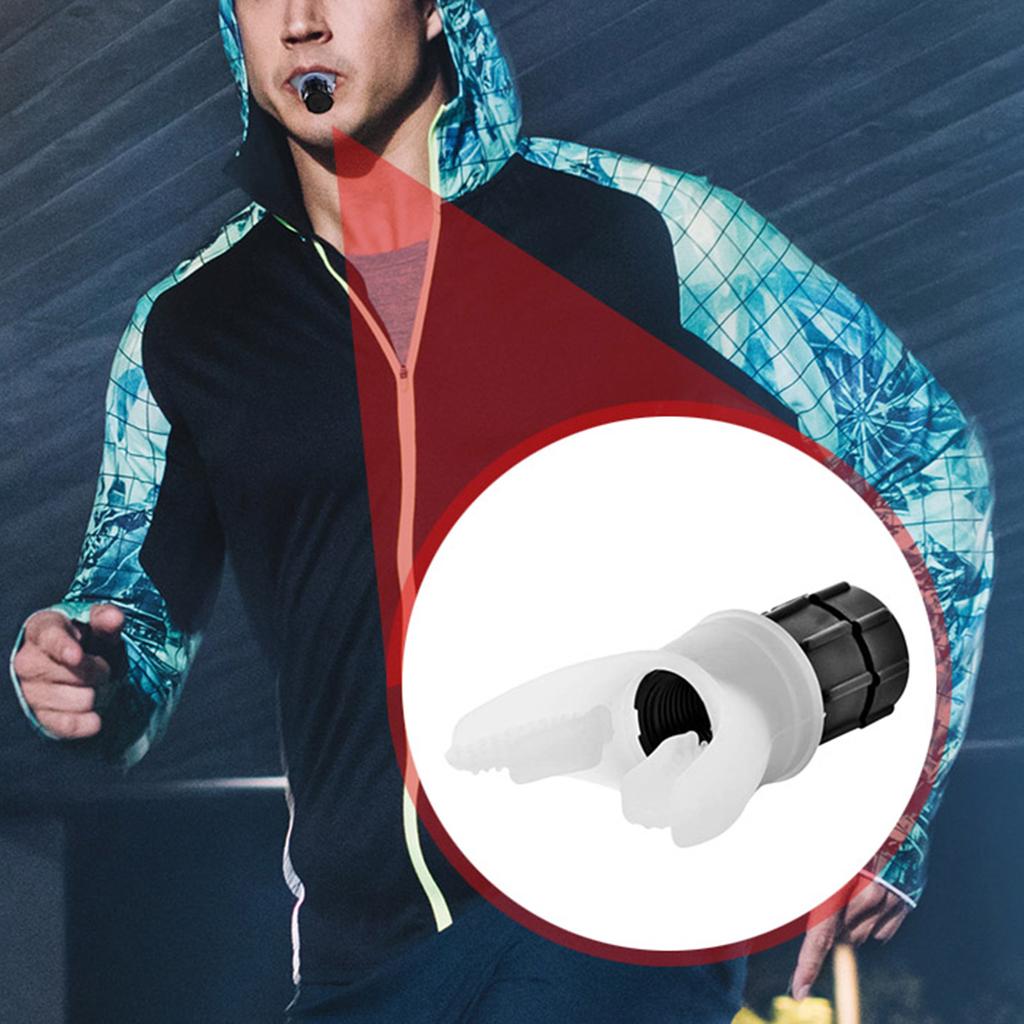 Breathing Trainer Lung Respirator Exercise Tool Silicone Expiratory Training Equipment Lung Capacity Training Device