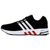 Equipment 10 Em Versatile Comfortable Retro Fabric Shock Absorption Non-Slip Low-Top Casual Running Shoes Unisex Sneakers Black EH1517