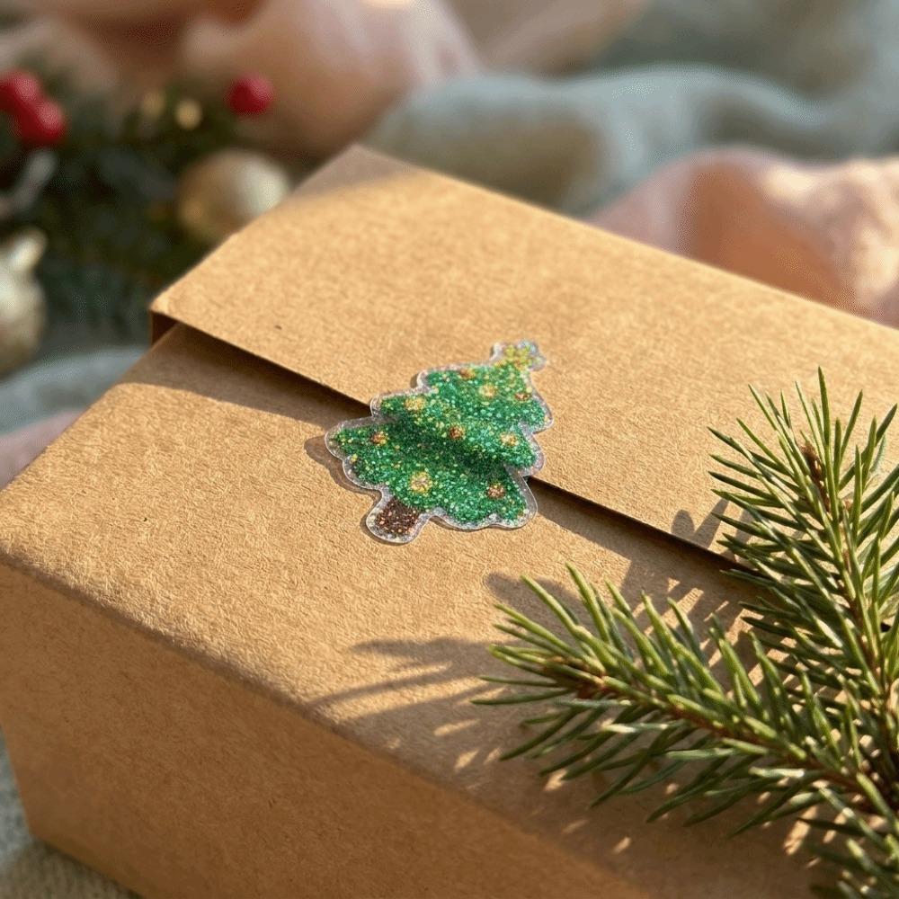 500 Sheets/roll Laser Self-Adhesive Decorative Tags Self Adhesive Label Stickers Package